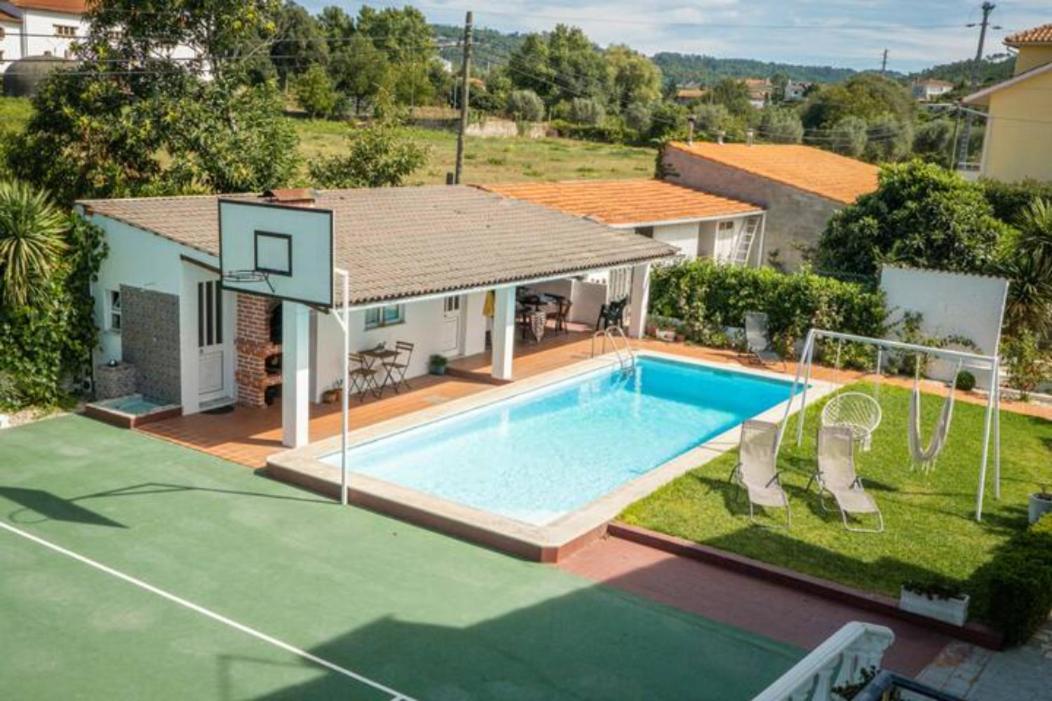 Delfim E Carmo - Entire House Com Piscina Vila São Pedro do Sul Exterior foto